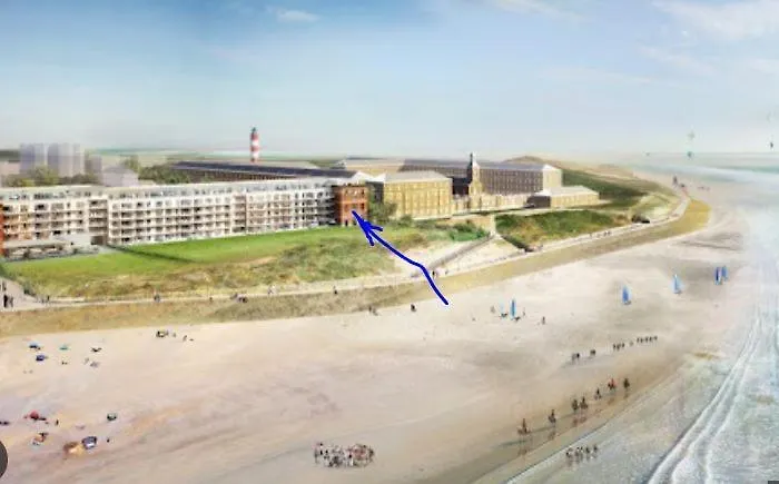 Face Pieds Dans L'eau Duplex 4 155 M2 8-12 Personnes Berck