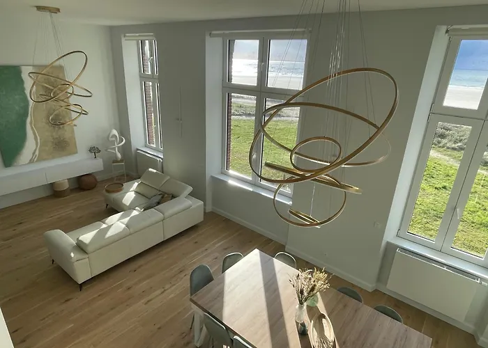 Face Pieds Dans L'eau Duplex 4 155 M2 8-12 Personnes Berck