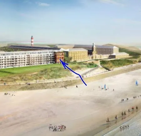 Face Pieds Dans L'eau Duplex 4 155 M2 8-12 Personnes Berck